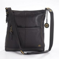 The SAK Leather Crossbody Purse (Chocolate)